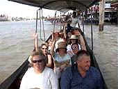 Прогулка по рекам и каналам Бангкока - прям Питер